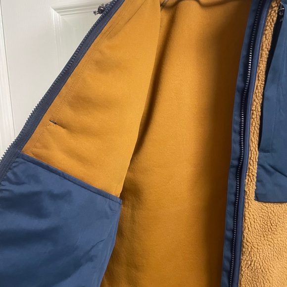 Fjallraven Brown and Navy Fleece Jacket - Picture 7 of 7